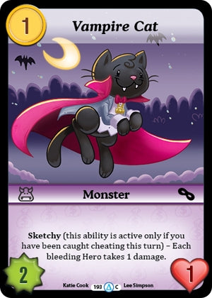 Vampire Cat (193) [MUNS1] - Munchkin CCG Single