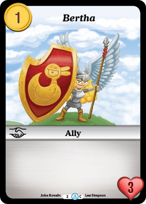 Bertha (2) [MUNS1] - Munchkin CCG Single