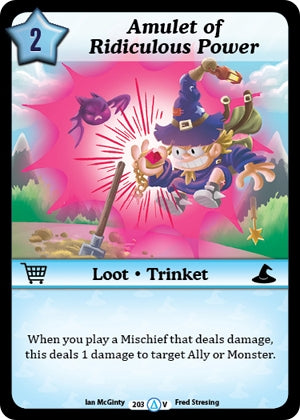 Amulet of Ridiculous Power (203) [MUNS1] - Munchkin CCG Single