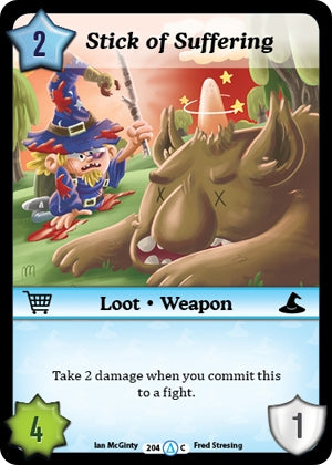 Stick of Suffering (204) [MUNS1] - Munchkin CCG Single