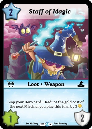 Staff of Magic (205) [MUNS1] - Munchkin CCG Single