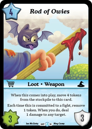 Rod of Owies (207) [MUNS1] - Munchkin CCG Single