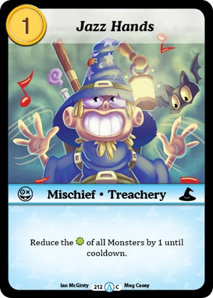 Jazz Hands (212) [MUNS1] - Munchkin CCG Single