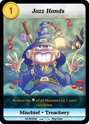 Jazz Hands (Alt 1) (214) [MUNS1] - Munchkin CCG Single