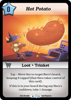Hot Potato (22) [MUNS1] - Munchkin CCG Single