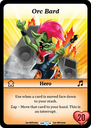 Orc Bard (234) [MUNS1] - Munchkin CCG Single