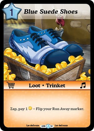 Blue Suede Shoes (239) [MUNS1] - Munchkin CCG Single