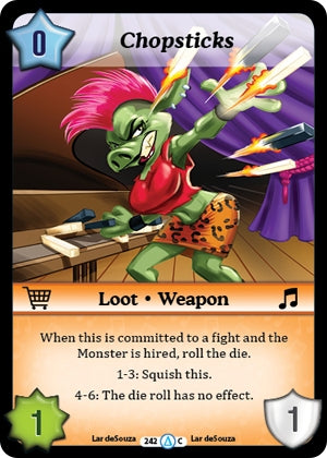 Chopsticks (242) [MUNS1] - Munchkin CCG Single