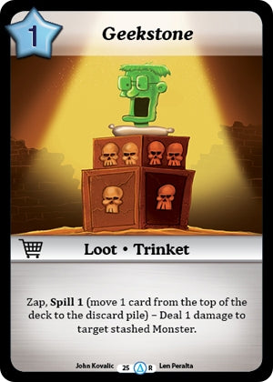 Geekstone (25) [MUNS1] - Munchkin CCG Single