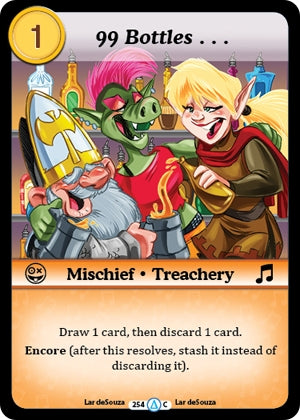99 Bottles. (254) [MUNS1] - Munchkin CCG Single