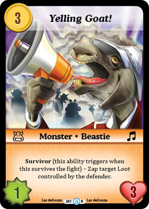 Yelling Goat! (261) [MUNS1] - Munchkin CCG Single