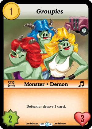Groupies (263) [MUNS1] - Munchkin CCG Single