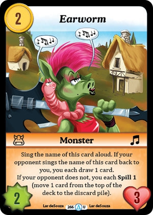 Earworm (266) [MUNS1] - Munchkin CCG Single