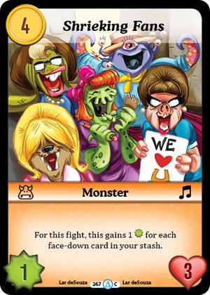 Shrieking Fans (267) [MUNS1] - Munchkin CCG Single