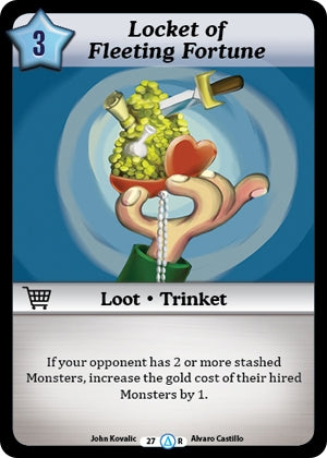 Locket of Fleeting Fortune (27) [MUNS1] - Munchkin CCG Single