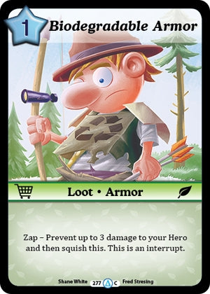 Biodegradable Armor (277) [MUNS1] - Munchkin CCG Single