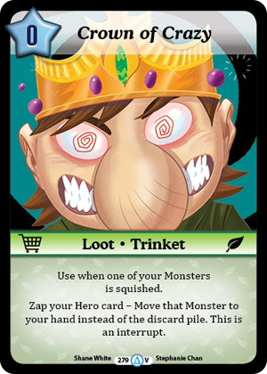 Crown of Crazy (279) [MUNS1] - Munchkin CCG Single