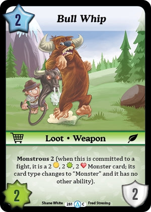 Bull Whip (281) [MUNS1] - Munchkin CCG Single