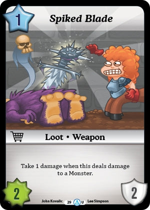 Spiked Blade (29) [MUNS1] - Munchkin CCG Single