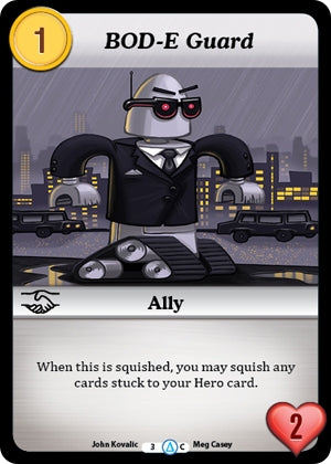 BOD-E Guard (3) [MUNS1] - Munchkin CCG Single