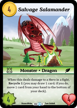 Salvage Salamander (302) [MUNS1] - Munchkin CCG Single