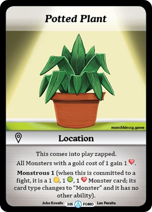 Potted Plant (Promo) (305) [MUNS1] - Munchkin CCG Single