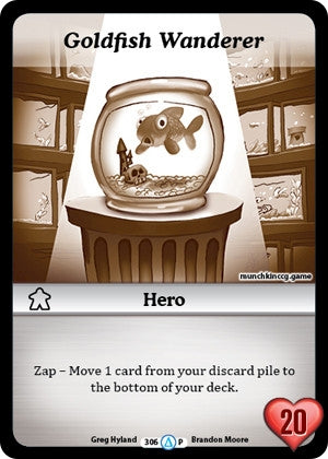 Goldfish Wanderer (Alt 1) (306) [MUNS1] - Munchkin CCG Single