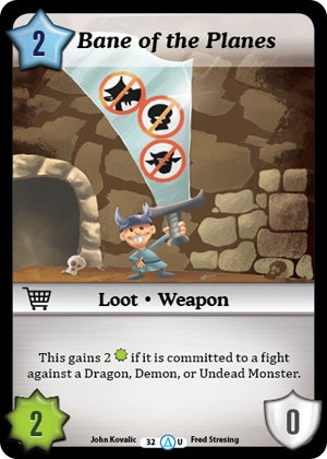 Bane of the Planes (32) [MUNS1] - Munchkin CCG Single