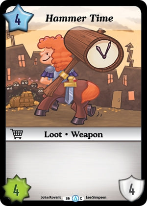 Hammer Time (36) [MUNS1] - Munchkin CCG Single