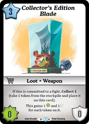 Collector’s Edition Blade (37) [MUNS1] - Munchkin CCG Single