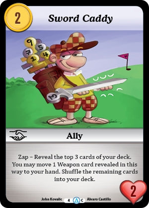 Sword Caddy (4) [MUNS1] - Munchkin CCG Single