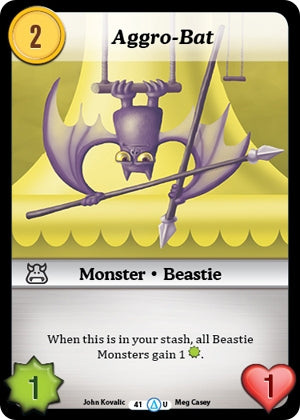 Aggro-Bat (41) [MUNS1] - Munchkin CCG Single