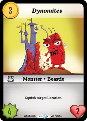 Dynomites (44) [MUNS1] - Munchkin CCG Single