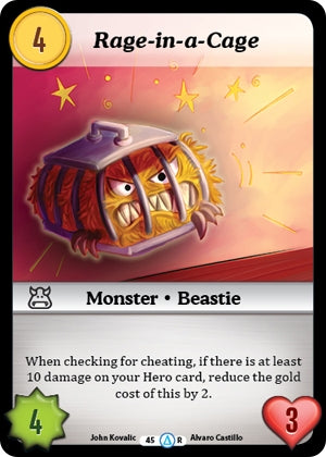 Rage-in-a-Cage (45) [MUNS1] - Munchkin CCG Single