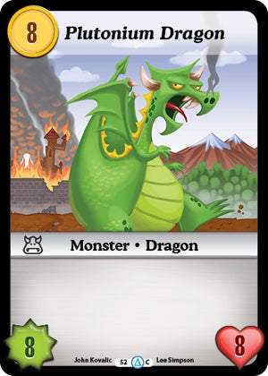 Plutonium Dragon (52) [MUNS1] - Munchkin CCG Single