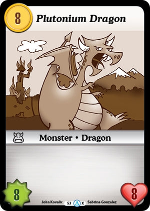 Plutonium Dragon (Alt 1) (53) [MUNS1] - Munchkin CCG Single