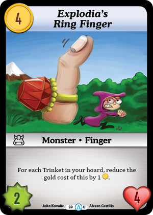 Explodia’s Ring Finger (59) [MUNS1] - Munchkin CCG Single