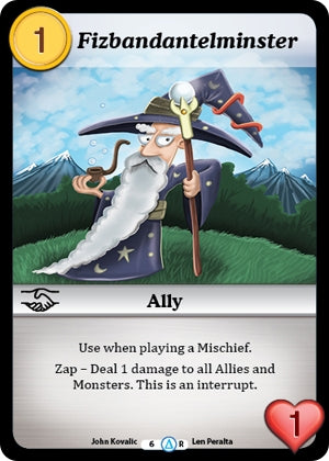 Fizbandantelminster (6) [MUNS1] - Munchkin CCG Single
