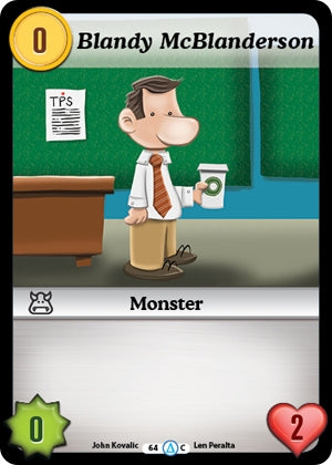 Blandy McBlanderson (64) [MUNS1] - Munchkin CCG Single