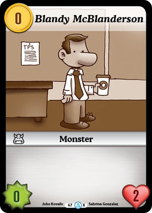 Blandy McBlanderson (Alt 1) (67) [MUNS1] - Munchkin CCG Single