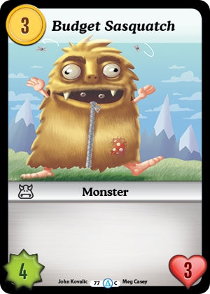 Budget Sasquatch (77) [MUNS1] - Munchkin CCG Single