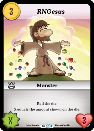 RNGesus (78) [MUNS1] - Munchkin CCG Single