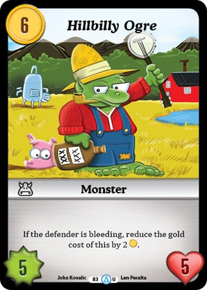 Hillbilly Ogre (83) [MUNS1] - Munchkin CCG Single