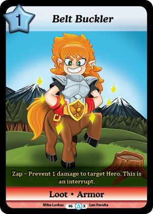 Belt Buckler (Alt 1) (96) [MUNS1] - Munchkin CCG Single