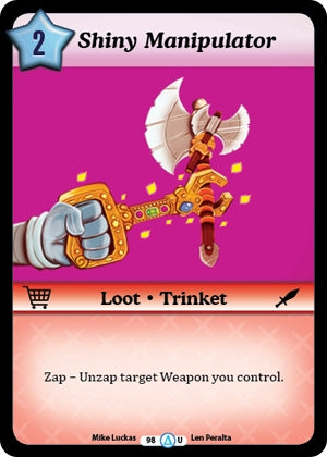 Shiny Manipulator (98) [MUNS1] - Munchkin CCG Single