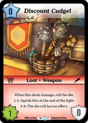 Discount Cudgel (99) [MUNS1] - Munchkin CCG Single
