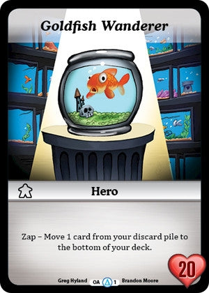 Goldfish Wanderer (1) [MUNS1] - Munchkin CCG Single