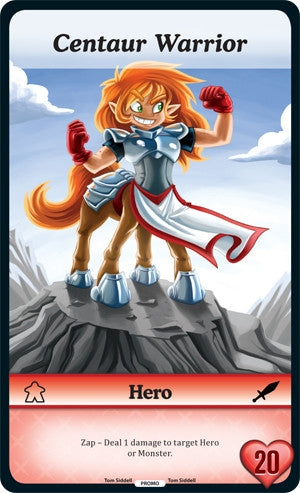 Centaur Warrior (Oversized) (Promo) [MUNS1] - Munchkin CCG Single