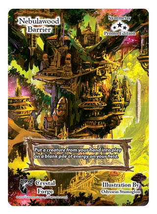 Nebulawood Barrier (Promo Edition) [PR] - Exodus TCG Single