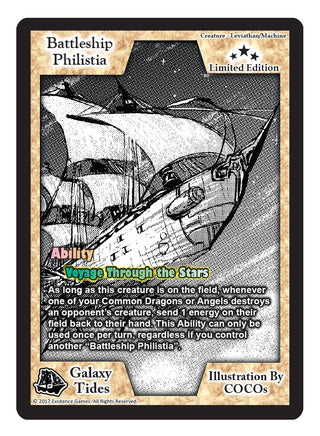 Battleship Philistia (Limited Edition) [LESC] - Exodus TCG Single